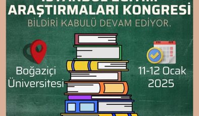 Eğitim Araştırmaları Kongresi İstanbul’da Gerçekleştirilecek