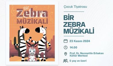 İstanbul Sultanbeyli’de “Bir Zebra Muzikali” Sahnelenecek