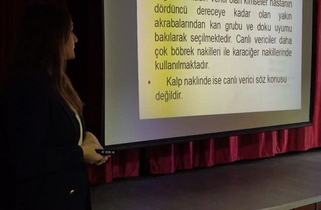 Tuzla Devlet Hastanesi’nde Organ Bağış Farkındalık Semineri Düzenlendi