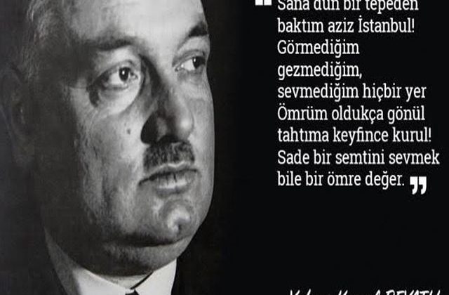 Millî Üslûba Sahip Şiirleriyle Tanınan Yahya Kemal Beyatlı Anıldı