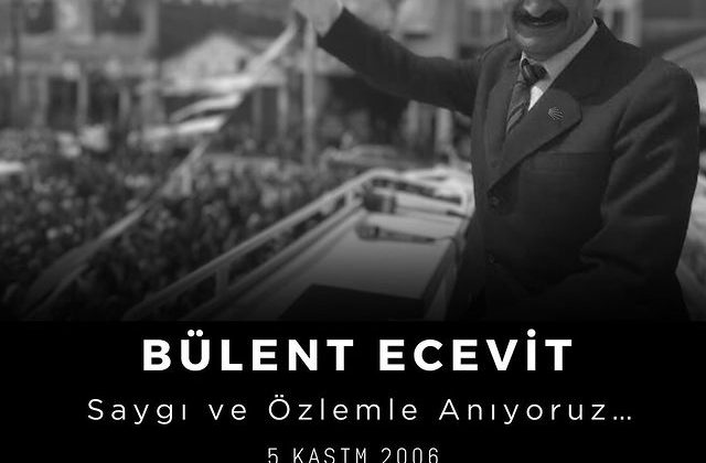 Bülent Ecevit’in Ölüm Yıl Dönümünde Anısı Yaşatılıyor