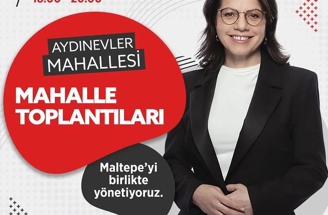 Maltepe’de Mahalle Toplantısı Gerçekleşecek