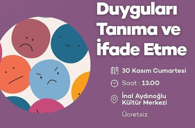 Çocuklar İçin Duygu İfadeleri Atölyesi Başlıyor!