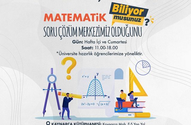 Pendik’te Gençlere Yönelik Matematik Destek Hizmeti