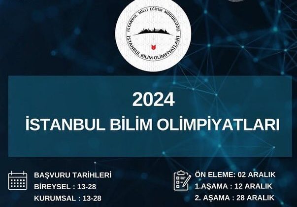 İstanbul Bilim Olimpiyatları Başvuruları Devam Ediyor