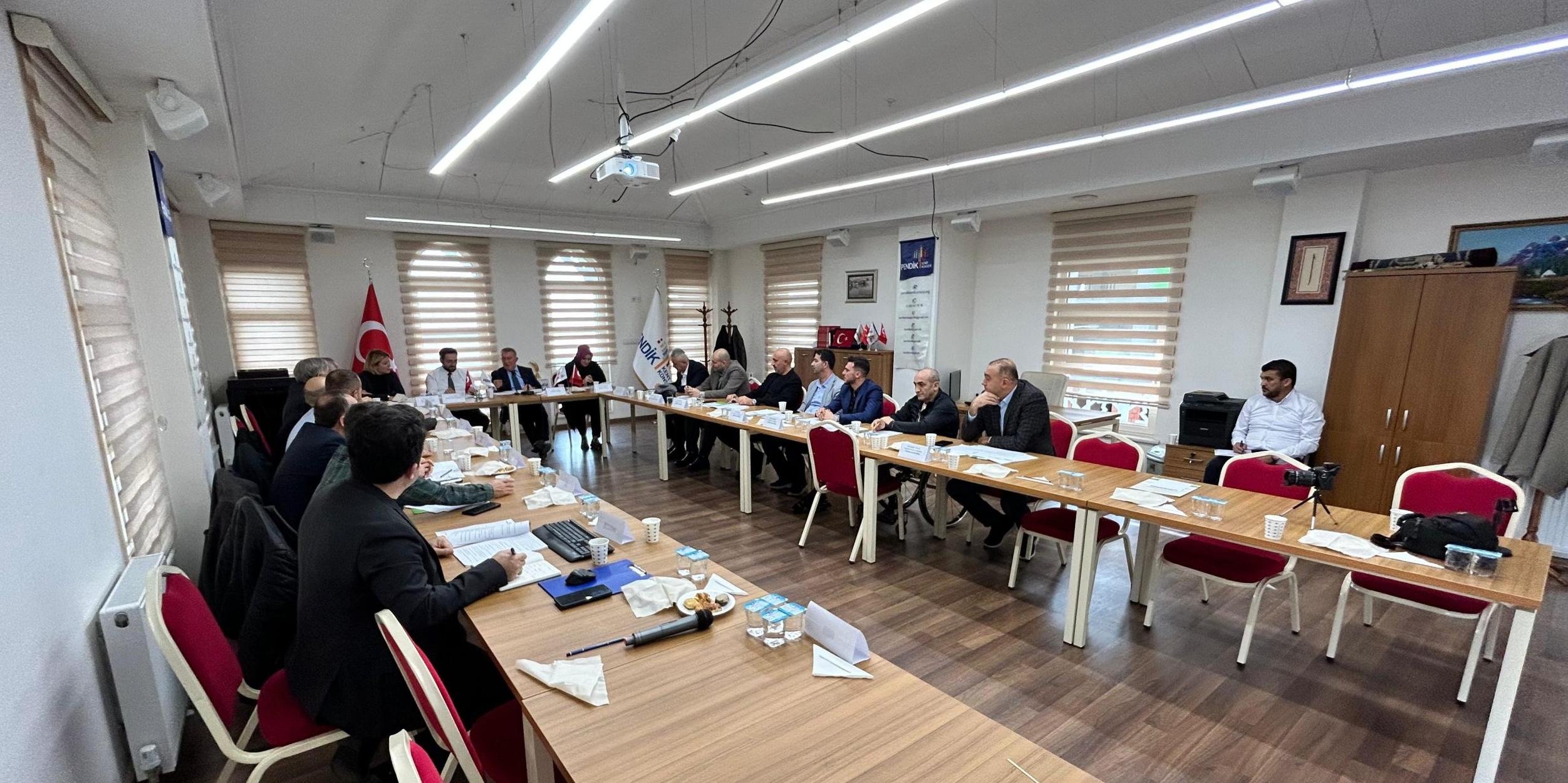 Pendik Kent Konseyi Başkanı Süleyman Yılmaz, Yürütme Kurulunun İlk Topantısını Gerçekleştirdi