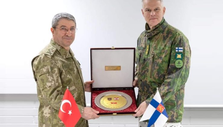 Orgeneral Bayraktaroğlu Finlandiya’da Resmi Temaslarda Bulundu