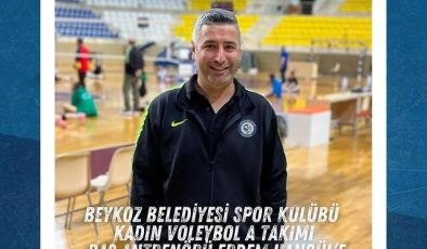 Beykoz Belediyesi Spor Kulübü’nde Kadın Voleybol A Takımı Baş Antrenörü Erdem Hangül’e Yeni Görev