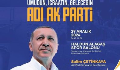 AK Parti Ümraniye İlçe Başkanlığı 8. Olağan Kongre Daveti