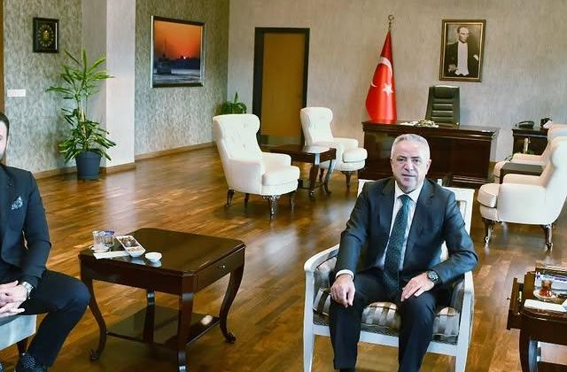 İş İnsanı Orçun Eser, Çekmeköy Kaymakamı Resul Çelik’i Ziyaret Etti