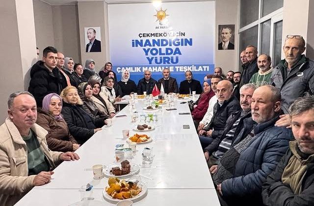 AK Parti Çekmeköy İlçe Başkanı Ahmet Selim Yıldız Teşekkür Ziyaretine Katıldı