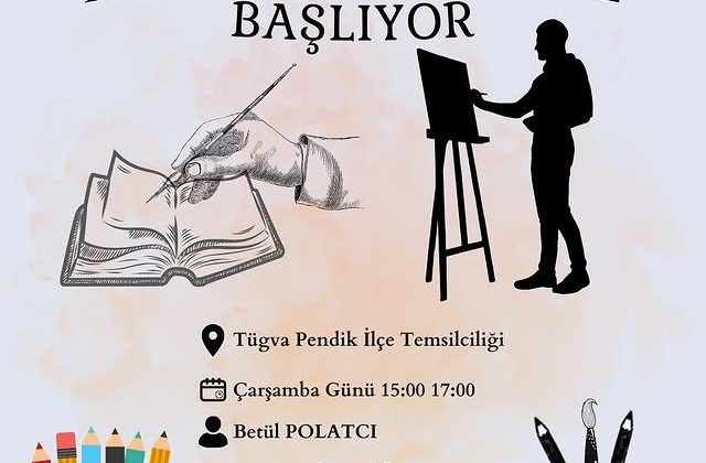 Ortaokul Öğrencileri için Karakalem Kursu Başlıyor