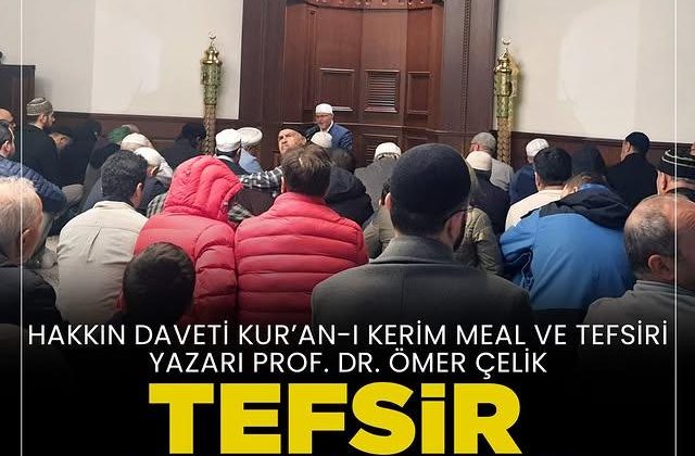 Pendik’te Tefsir Sohbeti Düzenlendi
