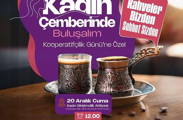 Tuzla Belediyesi Kadınlara Özel “Kooperatifçilik Günü” Etkinliği Düzenliyor