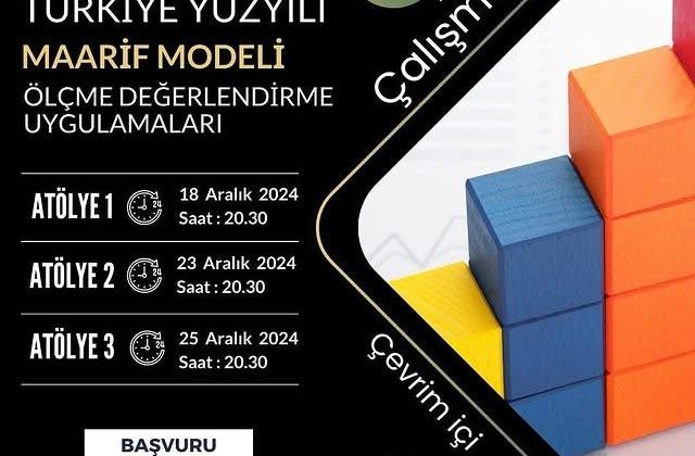 Türkiye Yüzyılı Maarif Modeli’nde Ölçme Değerlendirme Atölyeleri Başlıyor