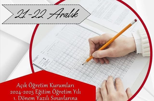 Açık Öğretim Kurumları Yazılı Sınavlarına Doğru