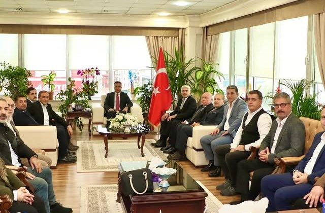 Sancaktepe Kaymakamı Naif Yavuz’a Hayırlı Olsun Ziyareti Gerçekleştirildi