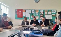 İstanbul Sancaktepe Milli Eğitim Müdürü Sadık Aslan, Musa Efendi Anadolu İmam Hatip Lisesi’ni ziyaret etti