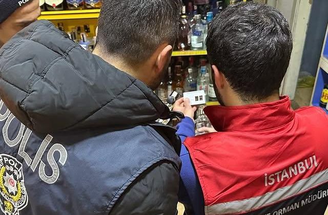 Şile’de Yılbaşı Öncesi Kaçak Alkol Denetimleri Yapılıyor