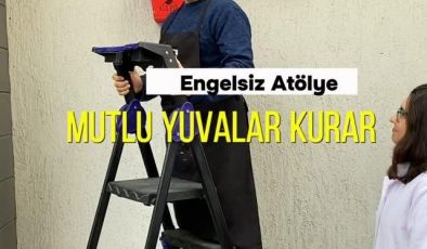 Pendik Engelsiz Yaşam Merkezi’nden Özel Çocuklara Renkli Kuş Evleri