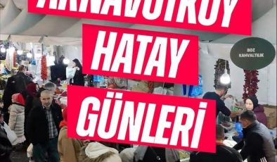 Arnavutköy Şehir Parkı’nda Hatay Günleri Buluşmaları