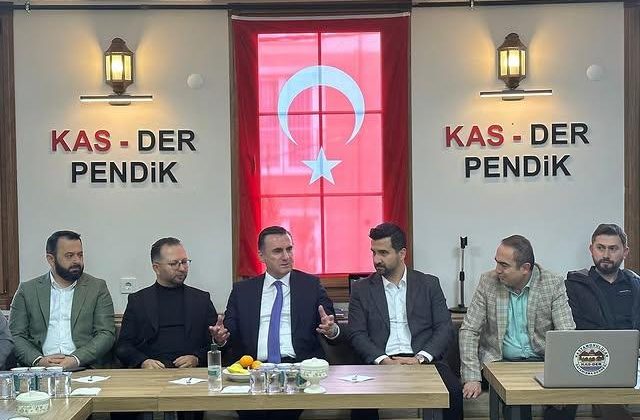 Pendik Kaymakamı Mehmet Yıldız, KASDER Başkanı ve Yönetimi ile Bir Araya Geldi