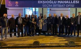 AK Parti Çekmeköy İlçe Başkanı Akin İlhan, Ekşioğlu Mahallesi’nde Teşekkür Ziyaretinde Bulundu