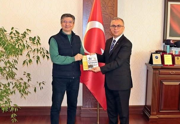 Maltepe Kaymakamı Bahri Tiryaki, Dr. Faruk Ondag’ı Kabul Etti
