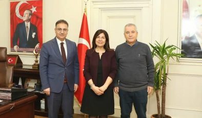 Üniversite Dekanı Prof. Dr. Selma Karatepe, Sancaktepe Kaymakamı Naif Yavuz’u Ziyaret Etti