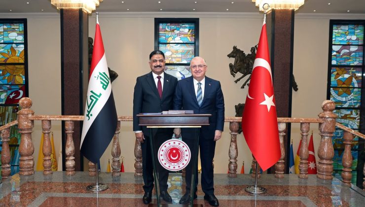 Millî Savunma Bakanı Yaşar Güler, Irak Askerî Sanayileşme Kurumu Başkanı Mustafa Ati Hassan Al Mathkor’u Kabul Etti