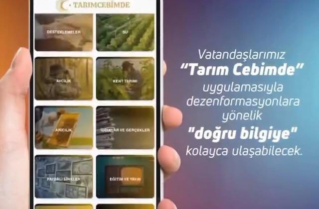 Tarım Cebimde Uygulaması İle Doğru Bilgilere Ulaşın