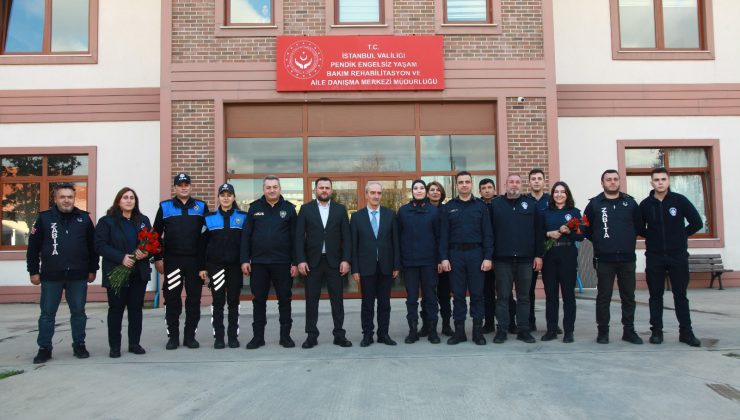 Pendik İlçe Güvenlik Güçlerinden Anlamlı Yılbaşı Ziyareti