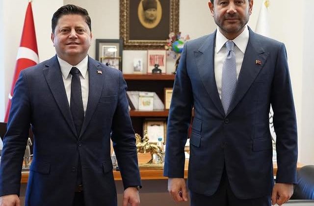 İstanbul Kadıköy Belediye Başkanı Mesut Kosedagi, Beşiktaş Belediye Başkanı Rıza Akpolat’ı Ağırladı