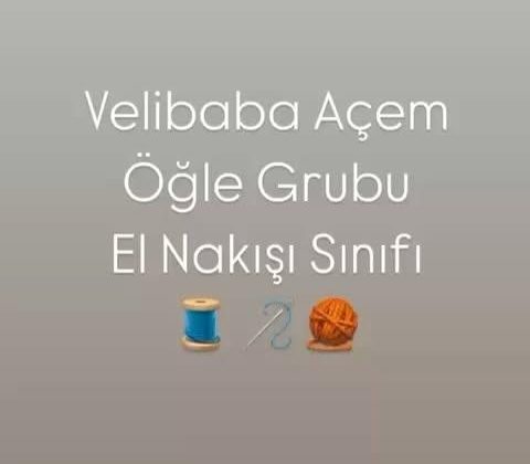 Velibaba Aile Çocuk Eğitim Merkezi’nde Nakış Grubu Gösterisi