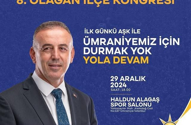 Ümraniye İlçe Başkanlığı’ndan Kongre Daveti