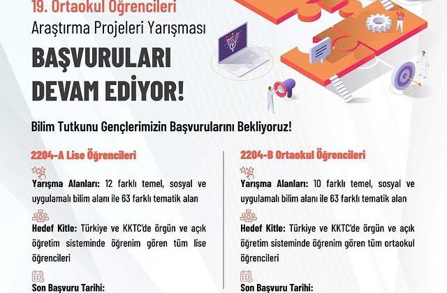 İstanbul Tuzla İlçe Milli Eğitim Müdürlüğü, Öğrencilere Araştırma Projeleri İçin Yarışmalar Duyurdu