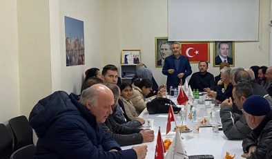 AK Parti Çekmeköy İlçe Başkanı Ahmet Akın, Mahalle Başkanlarına Teşekkür Ziyaretinde Bulundu