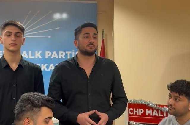 CHP Maltepe Gençlik Kolları’ndan Yeni Yıl Etkinliği