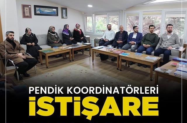 Pendik İlçe Müftülüğü Koordinatörleri İstişare Toplantısı Gerçekleştirildi