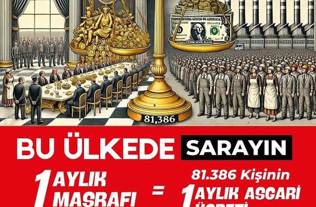 Büyük Adalet Farkı: Cumhurbaşkanı Harcamaları ve Asgari Ücret