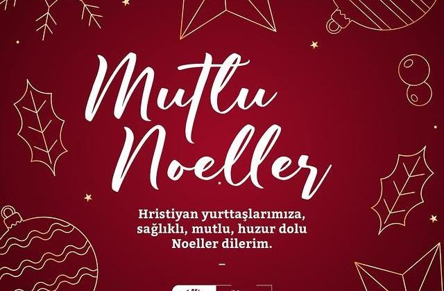 Maltepe Belediye Başkanı Esin Köymen Noel Bayramı’nı Kutladı