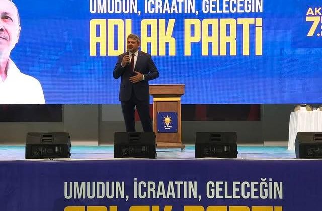 AK Parti Pendik İlçe Başkanlığı 7. Olağan Kongresi’nde Sarıkaya Yeniden Seçildi