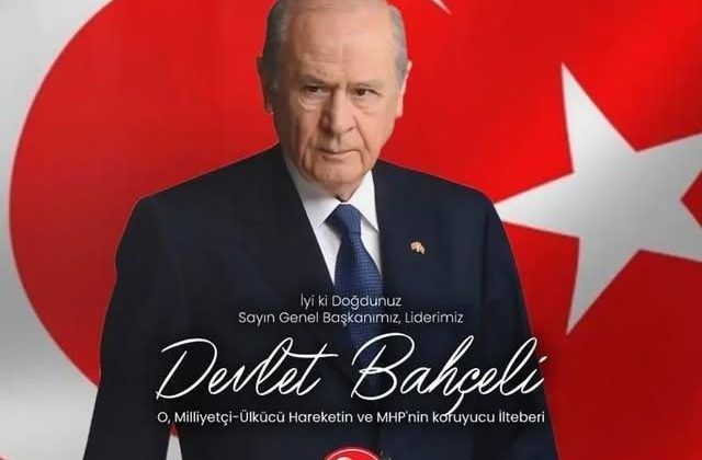 MHP Genel Başkanının Doğum Günü Kutlandı