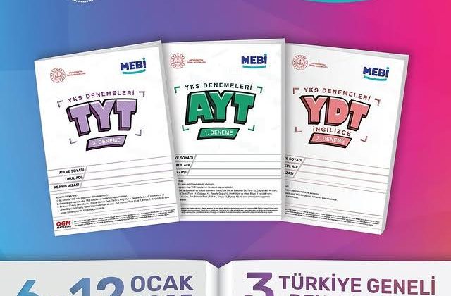 YKS Deneme Sınavları Başlıyor