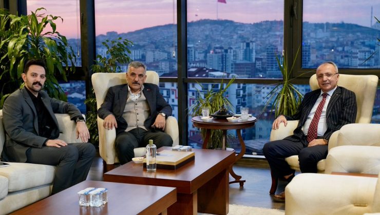 Ümraniye Kaymakamı Yüksel Çelik’e Ziyaret