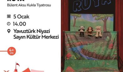 Renkli Kukla Tiyatrosu Çocukları Bekliyor