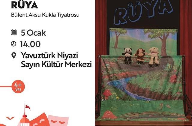 Renkli Kukla Tiyatrosu Çocukları Bekliyor