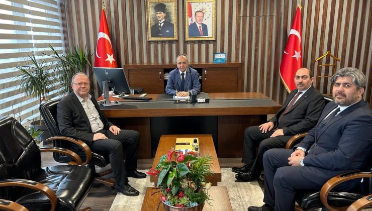 Ümraniye Kaymakamı Yüksel Çelik’e Hayırlı Olsun Ziyareti