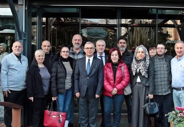 İstanbul Maltepe Kaymakamı Bahri Tiryaki, Gazetecilerle Bir Araya Geldi