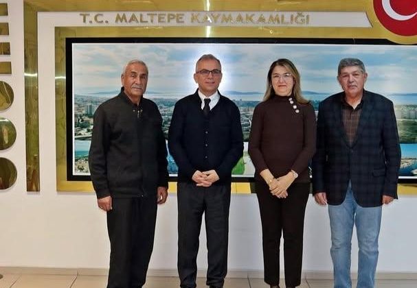 İstanbul Maltepe Kaymakamı Bahri Tiryaki, Görev Dönemi Arkadaşlarını Kabul Etti